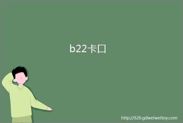 b22卡口